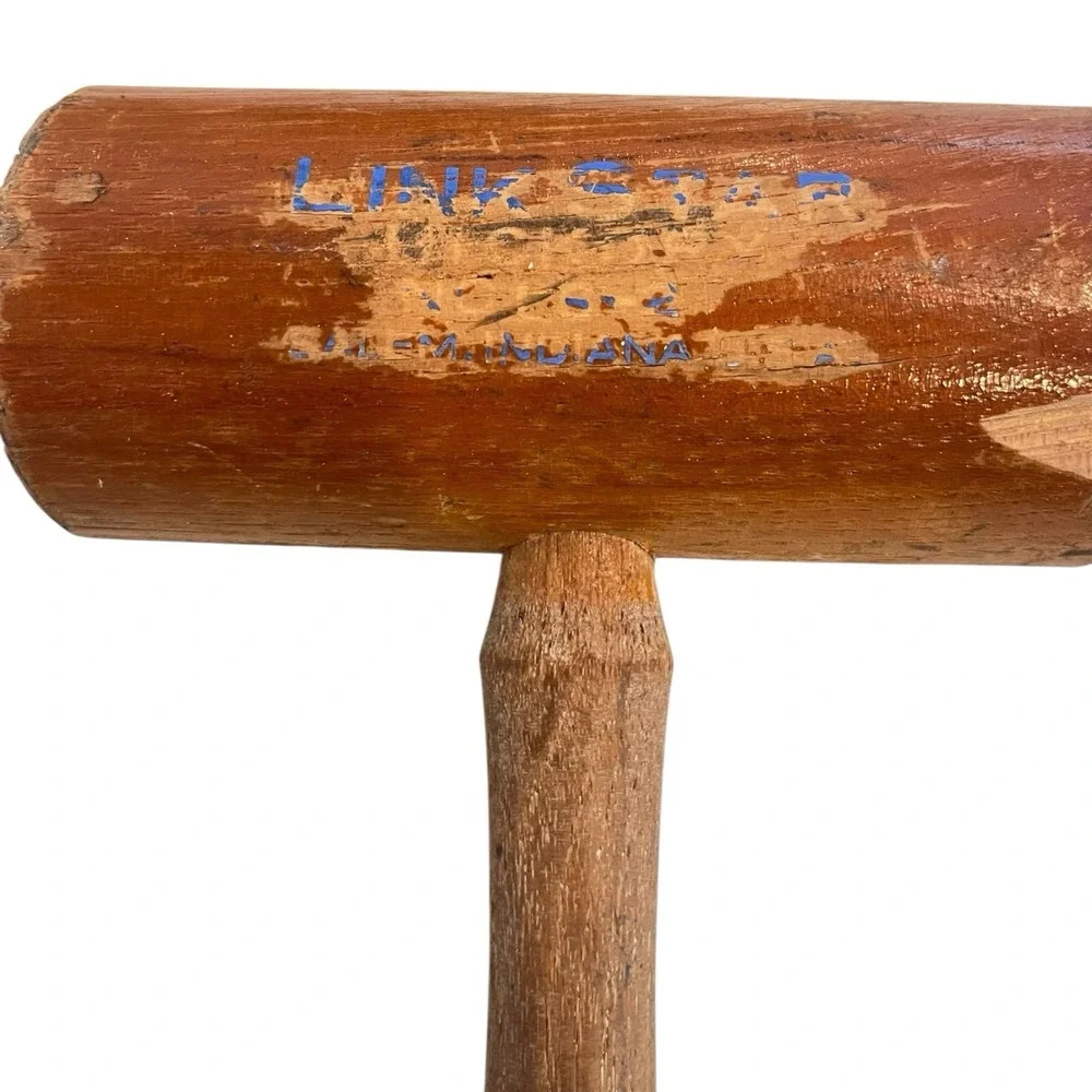 Vintage Wood Link Star Hickory Mallet- No. LS-2 13